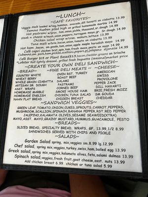 Menu photo 1 Beth's Kitchen Cafe Bridgton, ME