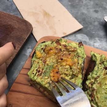 Bartavelle Cafe - Toast with some egg on top good but too salty - Coffee & Tea Near Me - Berkeley, California