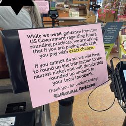 Natural Grocers - change policy after penny