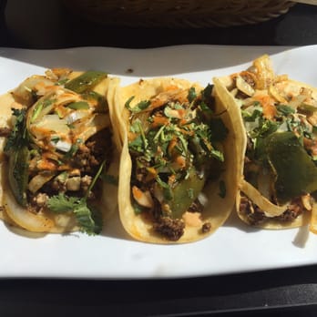 A-Mari-Mix Restaurant - Faja tacos - corn tortilla, ground beef, onions, green peppers, cheese, spicy sauce - Mexican Near Me - Miami, Florida A-Mari-Mix Restaurant - Faja tacos - corn tortilla, ground beef, onions, green peppers, cheese, spicy sauce - Mexican Near Me - Miami, Florida