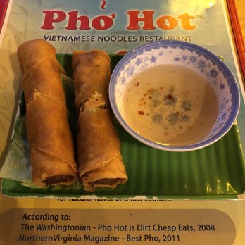 Pho Hot  - Crispy spring rolls - Vietnamese Near Me - Annandale, Virginia