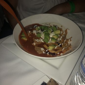 Las Terrazas Restaurante del Hotel Estero Beach - Table poured tortilla soup - International Near Me - Ensenada, BCN Las Terrazas Restaurante del Hotel Estero Beach - Table poured tortilla soup - International Near Me - Ensenada, BCN