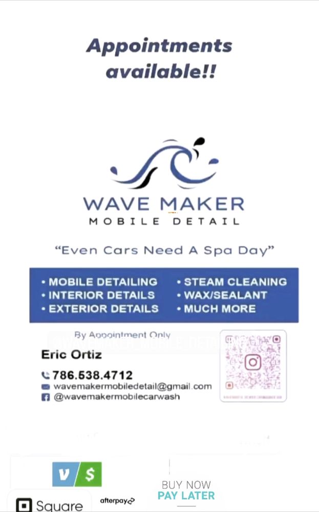 Wavemaker Mobile Detail And Car Wash, Miami Roadtrippers