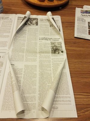 Photo of The Arizona Republic - Phoenix, AZ, US. AZ Republic Paper quality changed in late 2017 making it unreadable