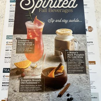 Another Broken Egg Cafe - Drinks are delicious what a variety, they have everything! - Breakfast & Brunch Near Me - Tyler, Texas