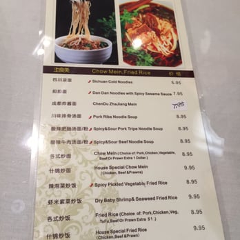 Frying Fish - Menu - Szechuan Near Me - Bellevue, Washington