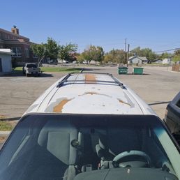 This van I purchased lost paint after the first car wash I took it through the first week I bought it and is already rusting. This van I purchased lost paint after the first car wash I took it through the first week I bought it and is already rusting.