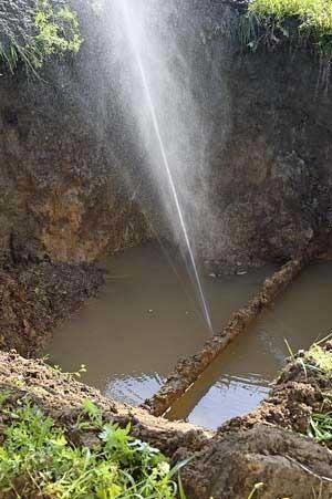 Slide of Subsurface Leak Detection