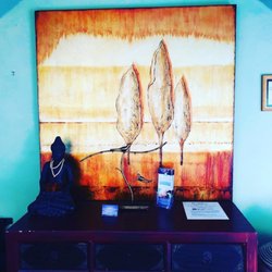 Merritt Massage and Yoga - Jen's cozy attic studio.