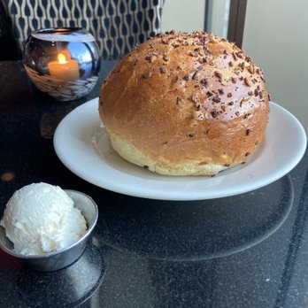 Morton's The Steakhouse - The bread is huge! (But soooo good) - Steakhouses Near Me - Boston, Massachusetts