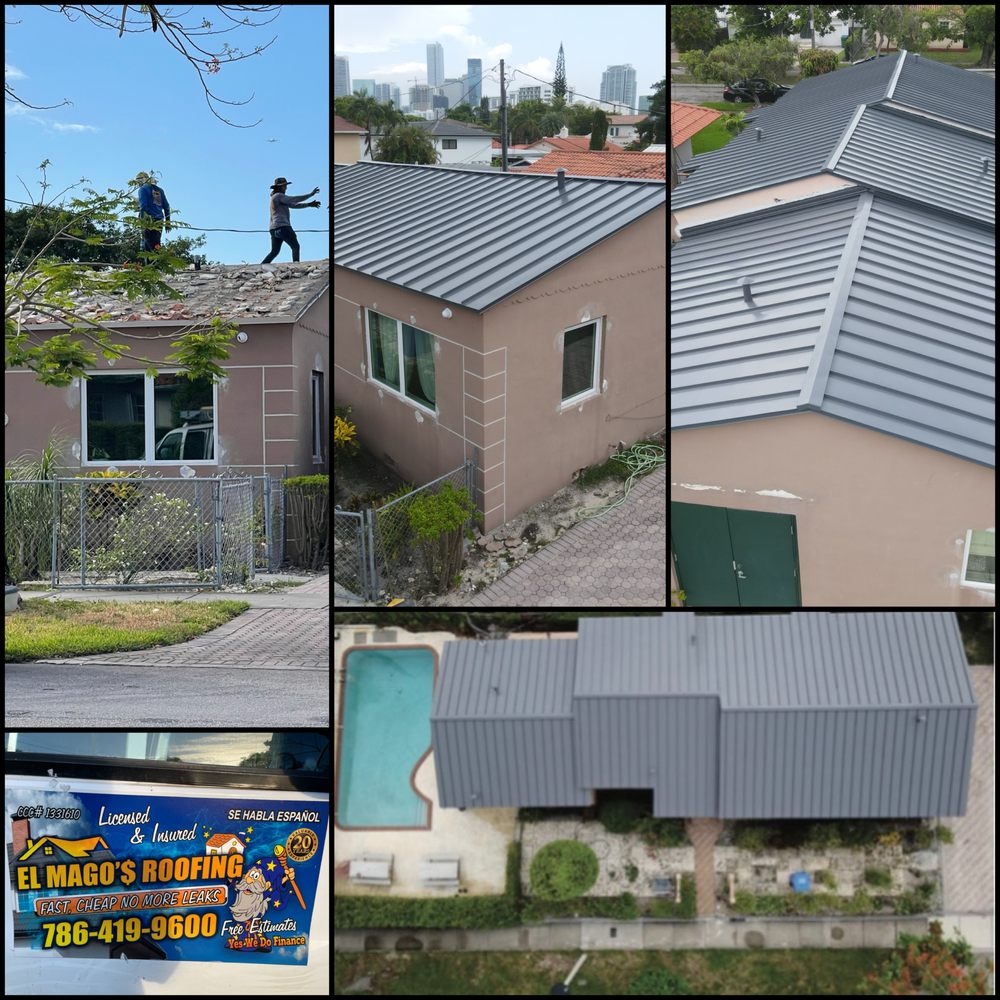 Slide of El Mago's Roofing