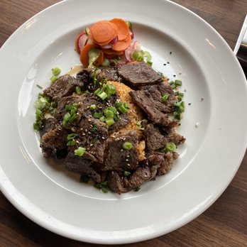 Yard House - Yum! Korean grilled beef and spicy rice - New American Near Me - Bakersfield, California
