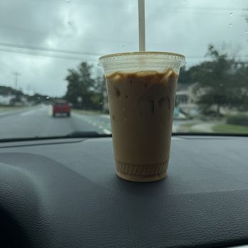 Drifting Grounds - 20oz iced latte (oat milk) - Cafes Near Me - Ocean View, Delaware