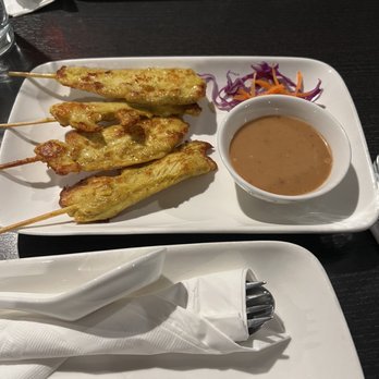 Spice It Up! - Chicken 8. Satay-Grilled Chicken Skewers - Thai Near Me - Stockton, California Spice It Up! - Chicken 8. Satay-Grilled Chicken Skewers - Thai Near Me - Stockton, California