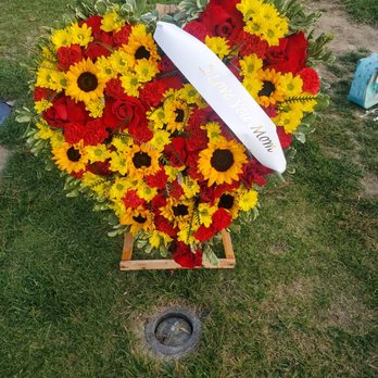 M's Flowers Montebello - Beautiful Grave Heart Stand - Florists Near Me - Montebello, California M's Flowers Montebello - Beautiful Grave Heart Stand - Florists Near Me - Montebello, California