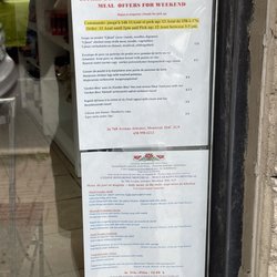 Cuisine Hongroise Montreal - Menu (August 2022)