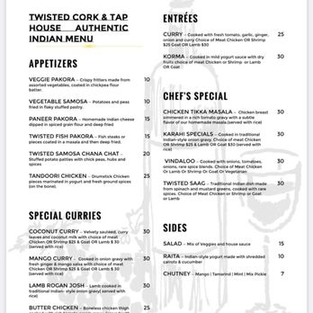 Twisted Cork & Taphouse - Menu - Salad Near Me - Manson, Washington Twisted Cork & Taphouse - Menu - Salad Near Me - Manson, Washington