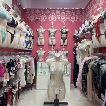 Candyland Boutique - Just one section of beautiful lingerie! - Women's Clothing Near Me - Hallandale, Florida