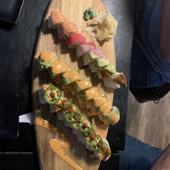 Modesto Sukiyaki - Nick's Mango Inferno, Roll Rainbow Roll, California Roll - Sushi Bars Near Me - Modesto, California