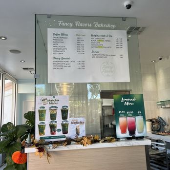 Fancy Flavors - Coffee menu - Macarons Near Me - San Jose, California