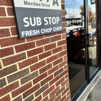 Sub Stop - the entrance to a sub stop - Sandwiches Near Me - Fairfax, Virginia