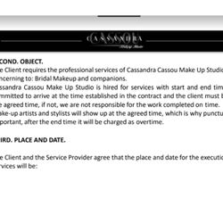 Cassandra Cassou - Copy of contract