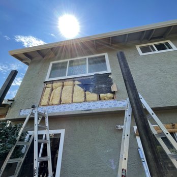 Bobadilla's Precision Construction - Opening up for a deck on the 2nd floor. - General Contractors Near Me Bobadilla's Precision Construction - Opening up for a deck on the 2nd floor. - General Contractors Near Me