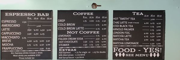 Menu photo 8 Salty Fox Coffee Friday Harbor, WA