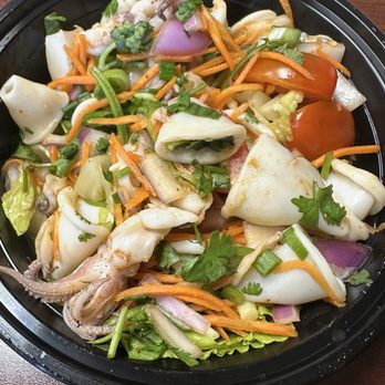 Chico Thai Cuisine - Calamari Salad - Thai Near Me - Chico, California