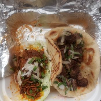 Taco Bamba - Birria taco clean style with a cabbage taco and a Carne asada taco - Tacos Near Me - Rockville, Maryland Taco Bamba - Birria taco clean style with a cabbage taco and a Carne asada taco - Tacos Near Me - Rockville, Maryland