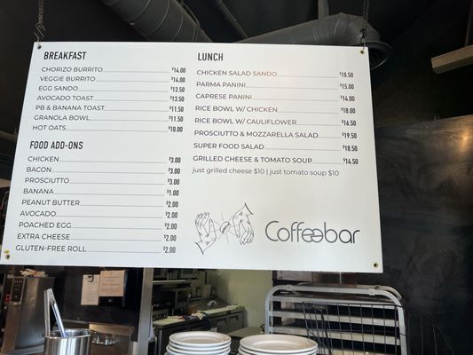 Menu photo 2 Coffeebar Truckee, CA