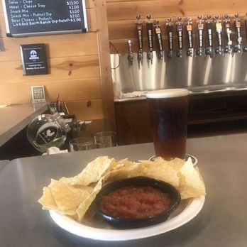 Moeller Brew Barn - Wally Post Red With Chips And Salsa - Breweries Near Me - Maria Stein, Ohio Moeller Brew Barn - Wally Post Red With Chips And Salsa - Breweries Near Me - Maria Stein, Ohio