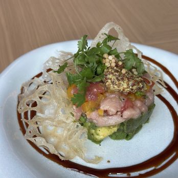 Queens Harbour - Tuna stack - Mediterranean Near Me - Toronto, Ontario