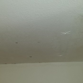 American Inn & Suites - Ceiling over shower -- "Just a few months old?" You decide. - Hotels Near Me - Ridgecrest, California American Inn & Suites - Ceiling over shower -- "Just a few months old?" You decide. - Hotels Near Me - Ridgecrest, California