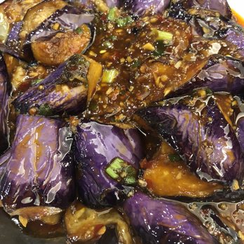 Peking Cuisine - Eggplant with garlic sauce - Chinese Near Me - Houston, Texas