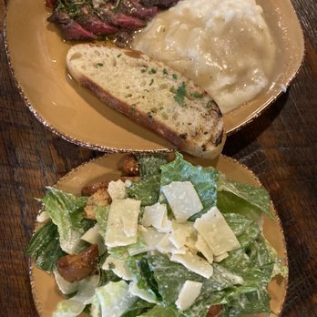 Urban Plates - Chimichurri Grass Fed Steak (mashed potatoes + caesar salad) - Salad Near Me - Pasadena, California Urban Plates - Chimichurri Grass Fed Steak (mashed potatoes + caesar salad) - Salad Near Me - Pasadena, California