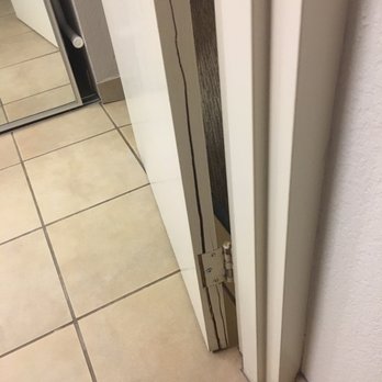 Radisson Hotel Cincinnati Riverfront - The door to the bathroom was cracked and off of its bottom hinge. - Hotels Near Me - Covington, Kentucky Radisson Hotel Cincinnati Riverfront - The door to the bathroom was cracked and off of its bottom hinge. - Hotels Near Me - Covington, Kentucky