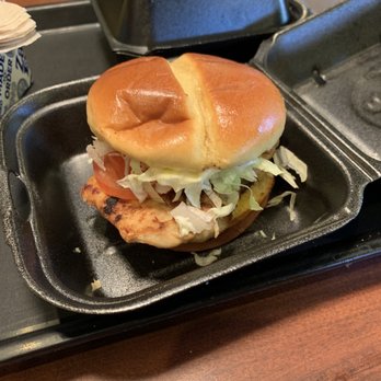 Zaxbys - Grilled chicken sandwich - Fast Food Near Me - Milton, Georgia