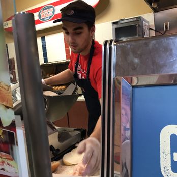 Jersey Mike's Subs - Cutest sandwich boy in town hard at work - Sandwiches Near Me - Moorpark, California Jersey Mike's Subs - Cutest sandwich boy in town hard at work - Sandwiches Near Me - Moorpark, California