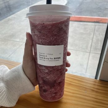 Moge Tee - Fresh Berry Tea - Bubble Tea Near Me - Houston, Texas