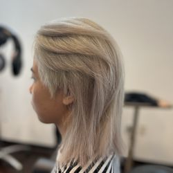 Belle Nancy Studio - Ash blonde on asian hair