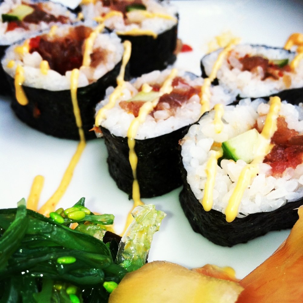 Aqua - Spicy Tuna Roll - Seafood Near Me - Tampa, Florida