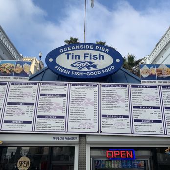 Tin Fish - Menu - Seafood Near Me - Oceanside, California Tin Fish - Menu - Seafood Near Me - Oceanside, California