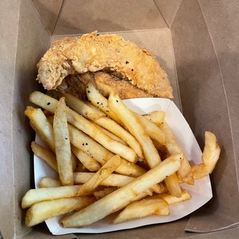 Roots Chicken Shak - Chicken Strips Duck Fat Fries - Southern Near Me - Plano, Texas