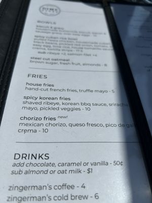 Menu photo 1 Dime Store Rochester Hills, MI Menu photo 1 Dime Store Rochester Hills, MI