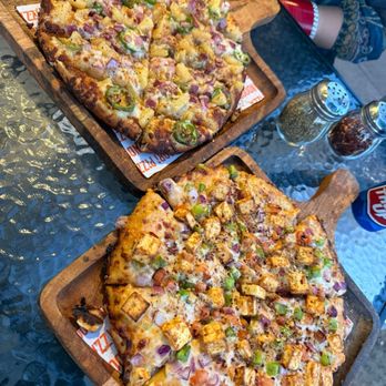 Tandoori Pizza - Malai Paneer Pizza Tandoori Sticks W/ Cheese - Indian Near Me - Dublin, California
