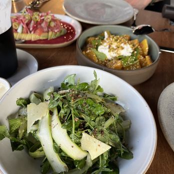 Layline - Shaved asparagus salad, golden beets and tuna crudo - New American Near Me - Excelsior, Minnesota