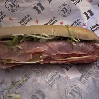 Jimmy John's - a sub sandwich on a wrapper - Sandwiches Near Me - Worcester, Massachusetts