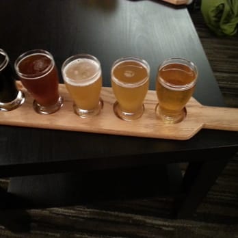 Big Ditch Brewing - Flight of five beer choices for $10. - New American Near Me - Buffalo, New York Big Ditch Brewing - Flight of five beer choices for $10. - New American Near Me - Buffalo, New York