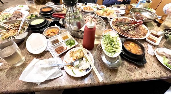 Shin Chon korean bbq restaurant by null